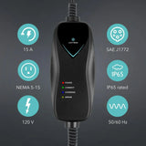 120V J1772 Portable Charger w/ App